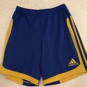 Adidas sport shorts.